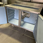 DELFIELD 4048-12 48” USED COMMERCIAL REFRIGERATED PAN RAIL PREP TABLE COOLER