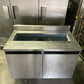 DELFIELD 4048-12 48” USED COMMERCIAL REFRIGERATED PAN RAIL PREP TABLE COOLER