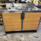 DUKE SUBPS-48-L M 48” USED STAINLESS STEEL HAND SINK STATION COUNTER