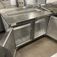 CONTINENTAL SW48 48” REFRIGERATED PAN RAIL PREP TABLE USED