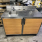 DUKE SUBPS-48-L M 48” USED STAINLESS STEEL HAND SINK STATION COUNTER