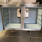 DELFIELD 4048-12 48” USED COMMERCIAL REFRIGERATED PAN RAIL PREP TABLE COOLER